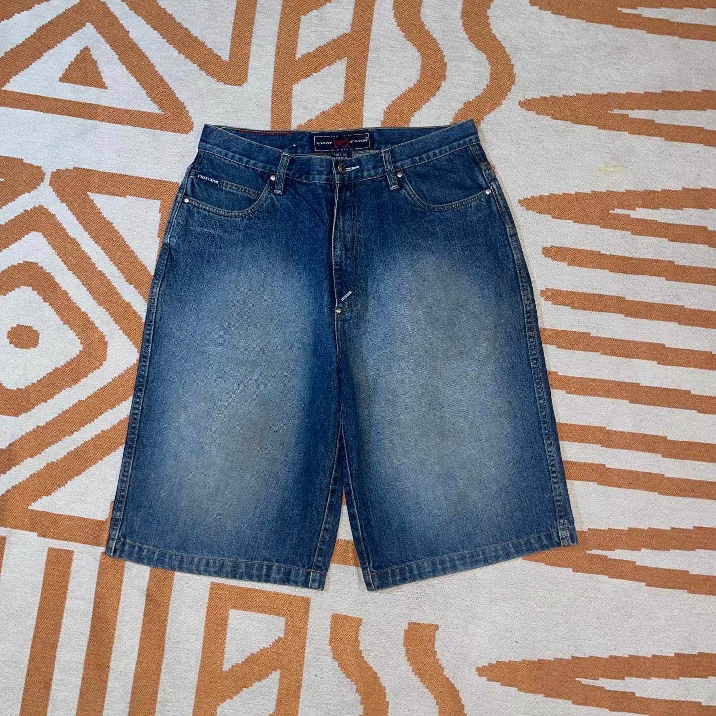 Phat Farm 00s Baggy Jorts 32x12