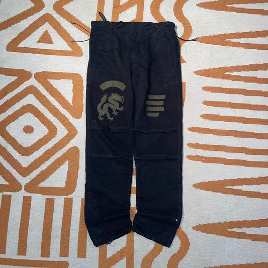 Maharishi 00s Embroidered Dragon Pants