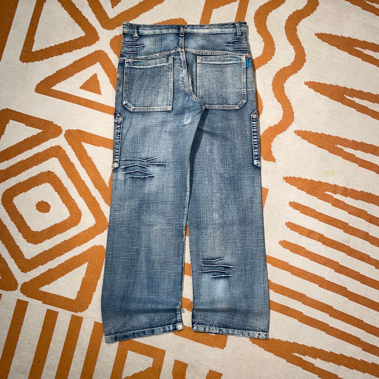 Gems Baby 00s Embroidered Cargo Jeans 30x30