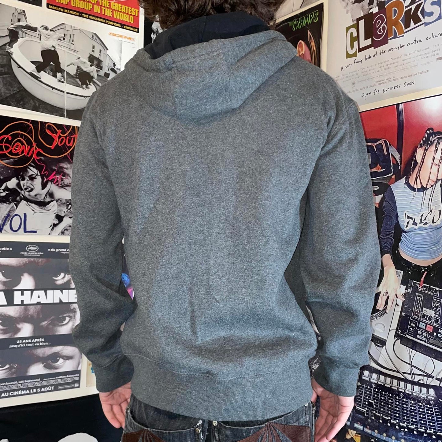 Ecko Unltd. 00s Embroidered Zip Hoodie S