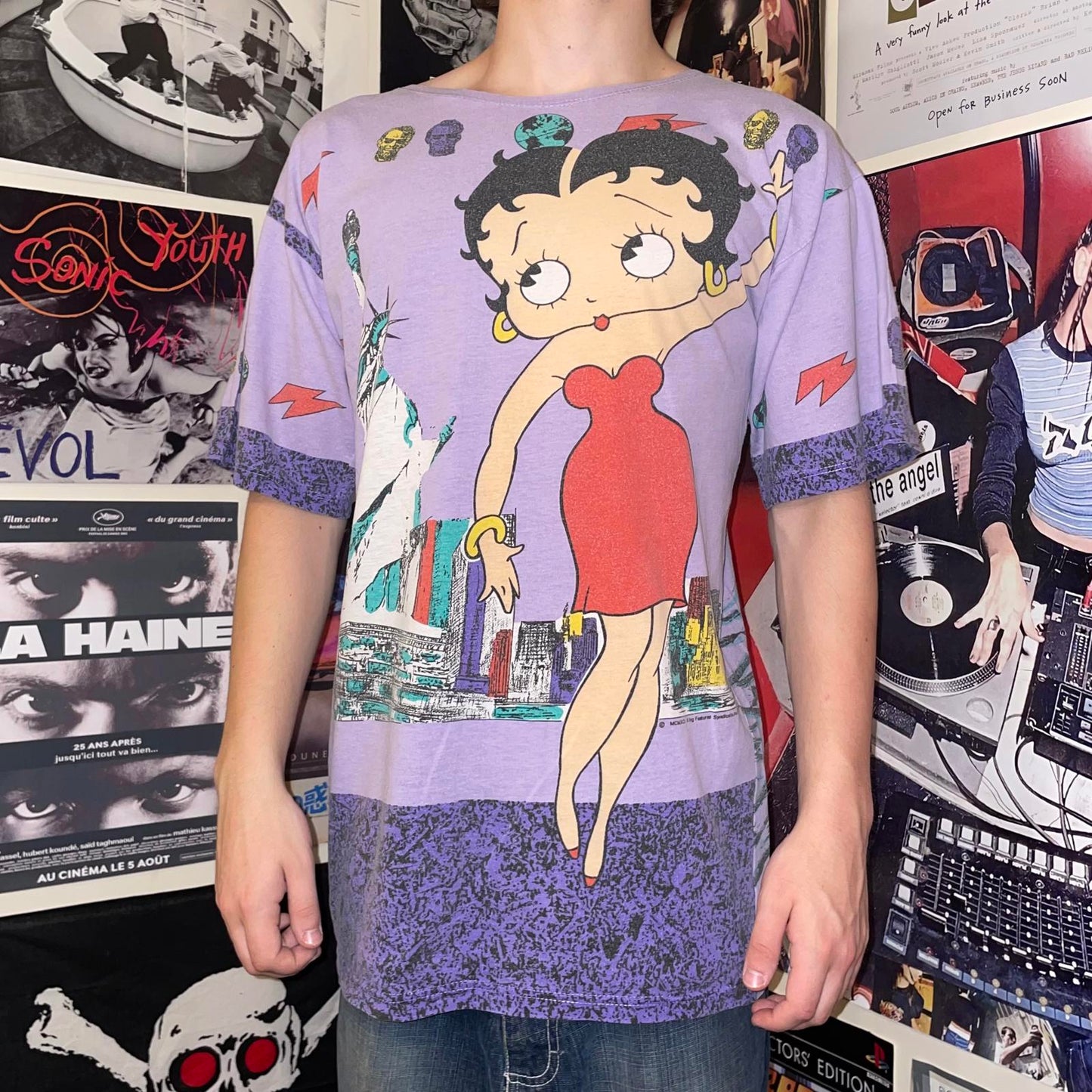 Betty Boop ‘91 NYC AOP T-Shirt XL