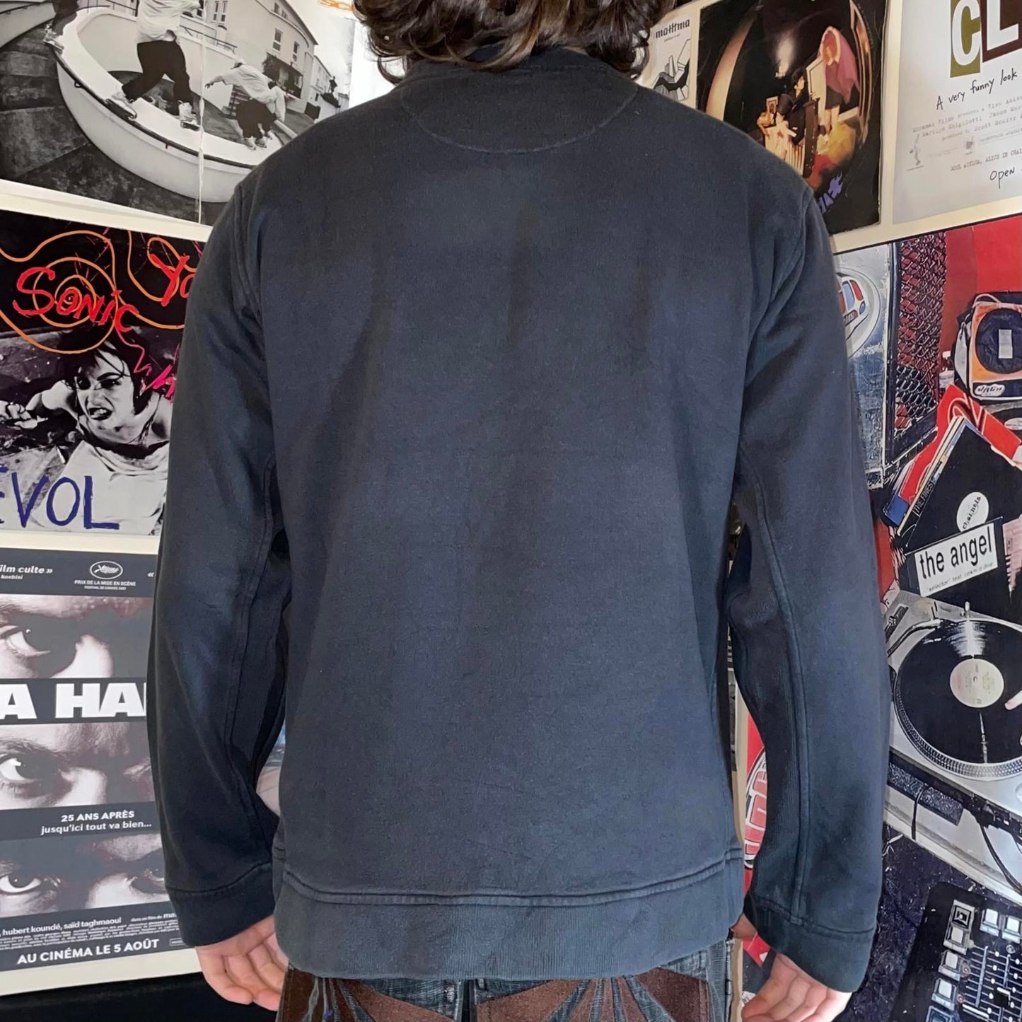 Nike 00s Embroidered Spell Out Sweatshirt S