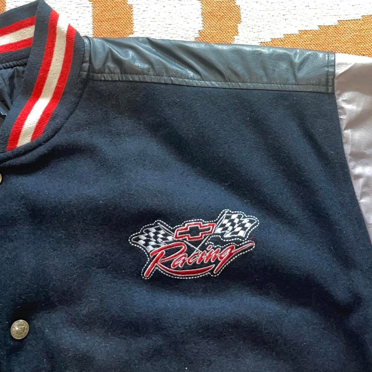 Steve & Barry’s 00s Chevrolet Bomber Jacket XL