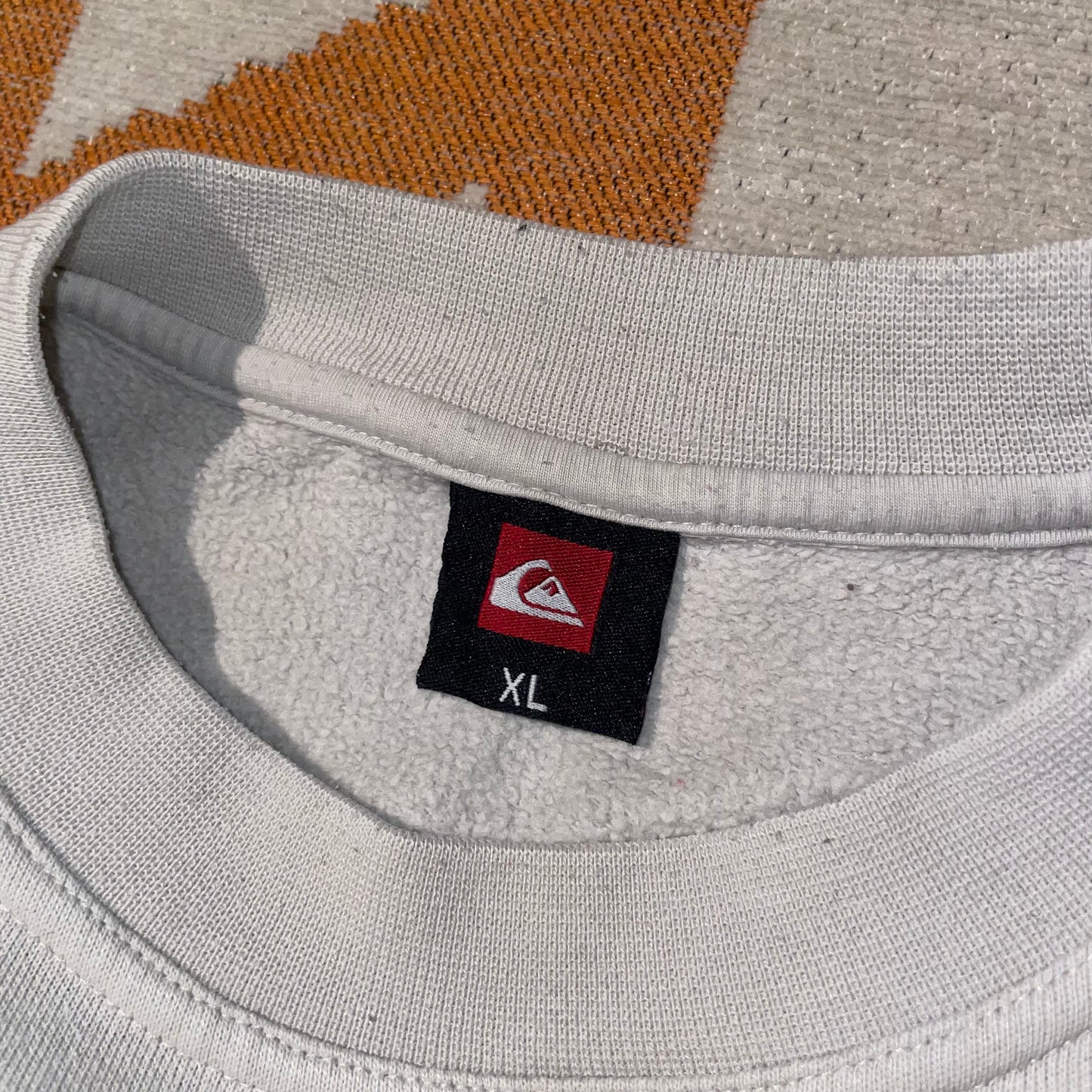 Quiksilver 00s Printed Baggy Sweatshirt XL