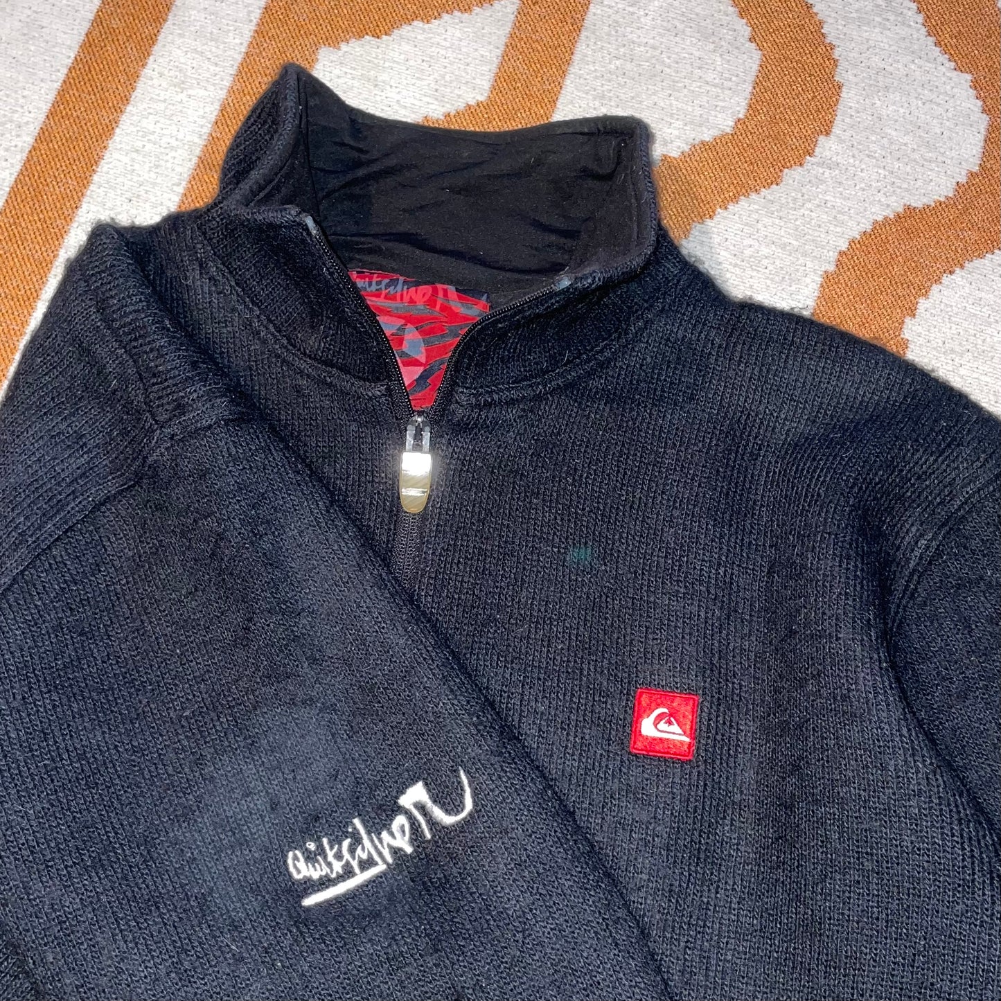 Quiksilver Surf 00s Quarter Zip L