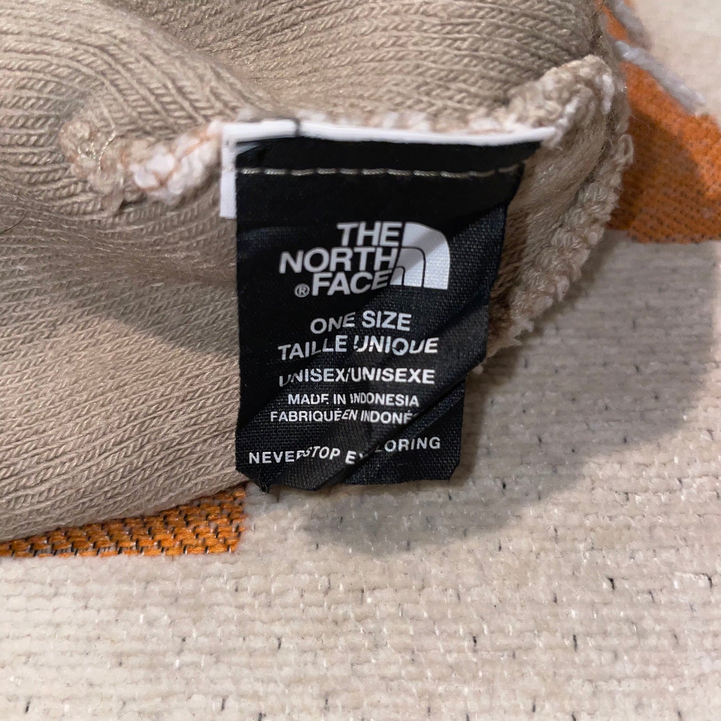 North Face Patterned Knit Beanie