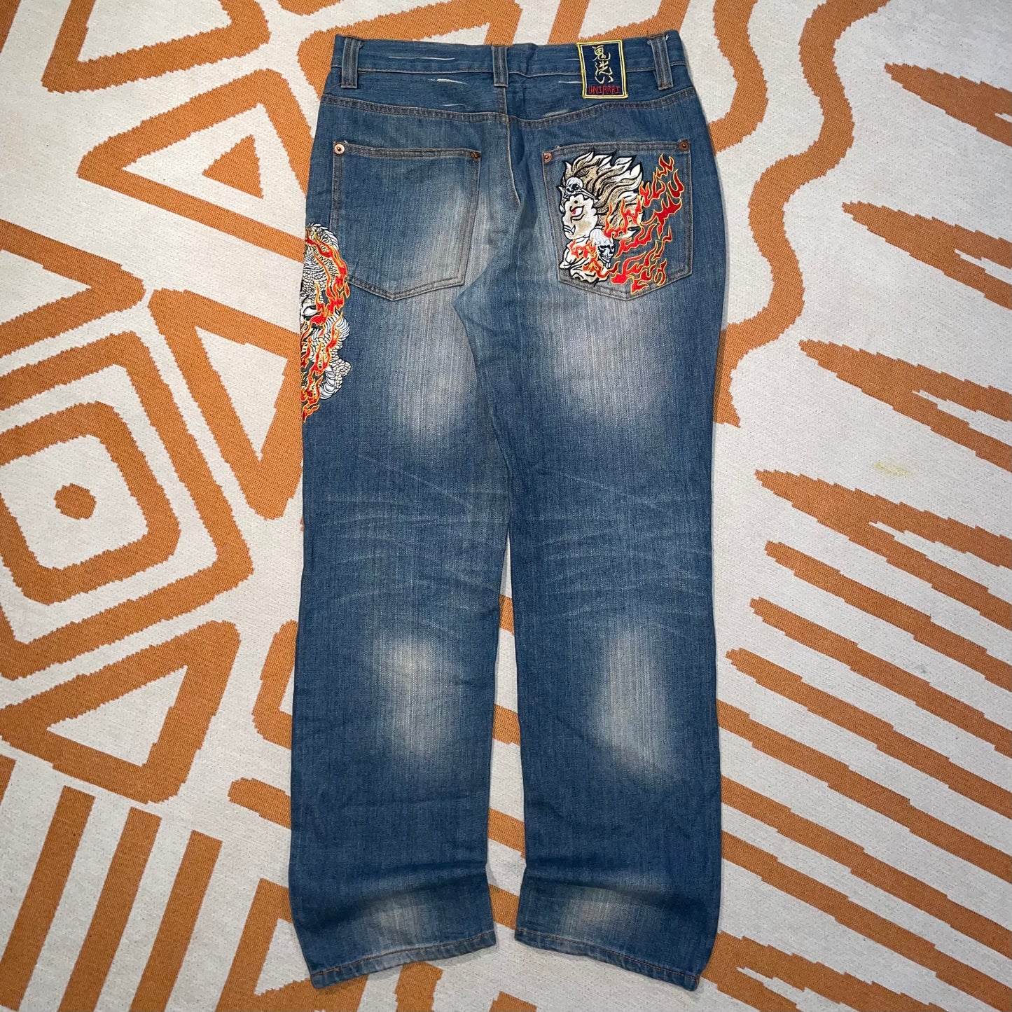 Oni Rrai 00s Japanese Jeans 30x32