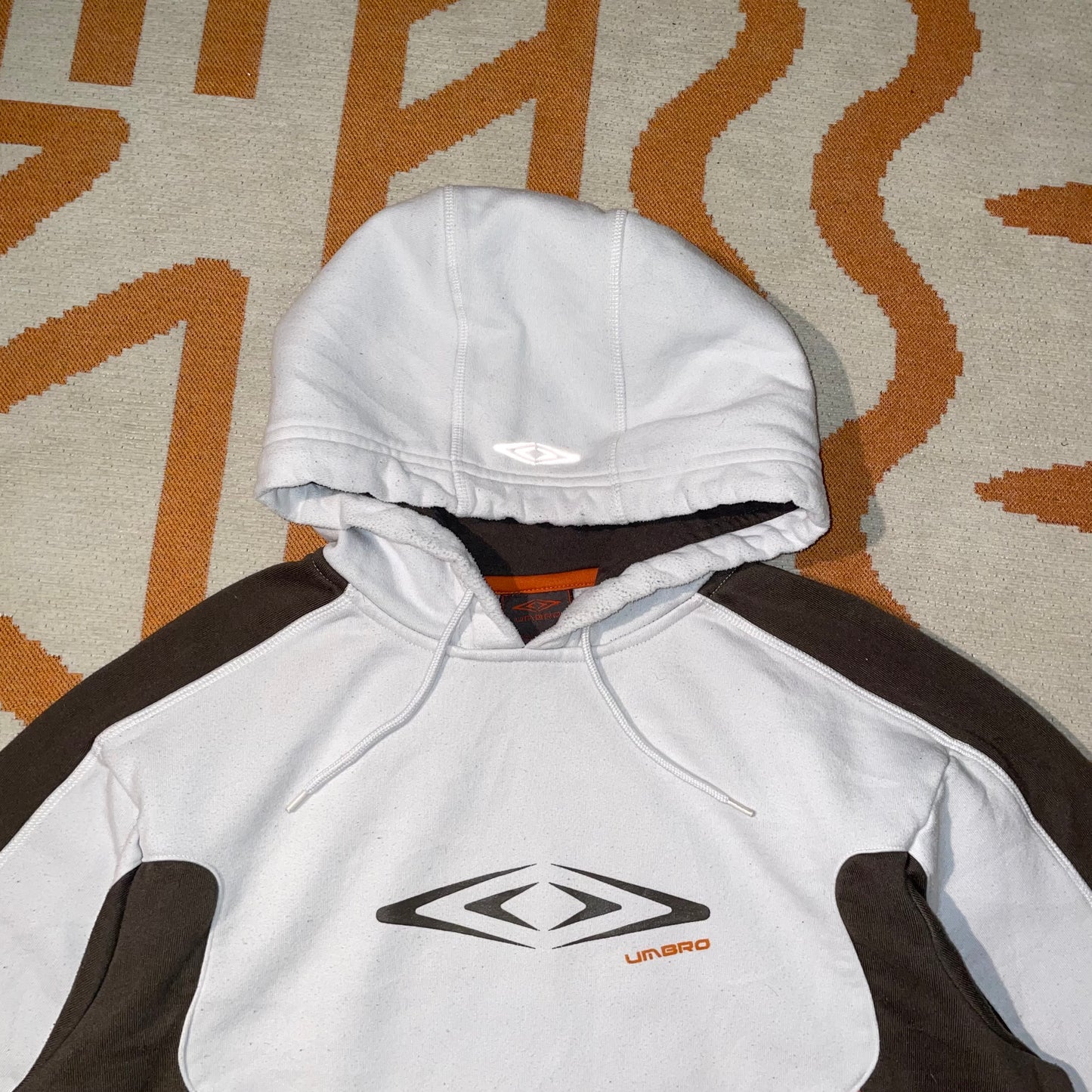 Umbro 00s Panelled Tech Hoodie M