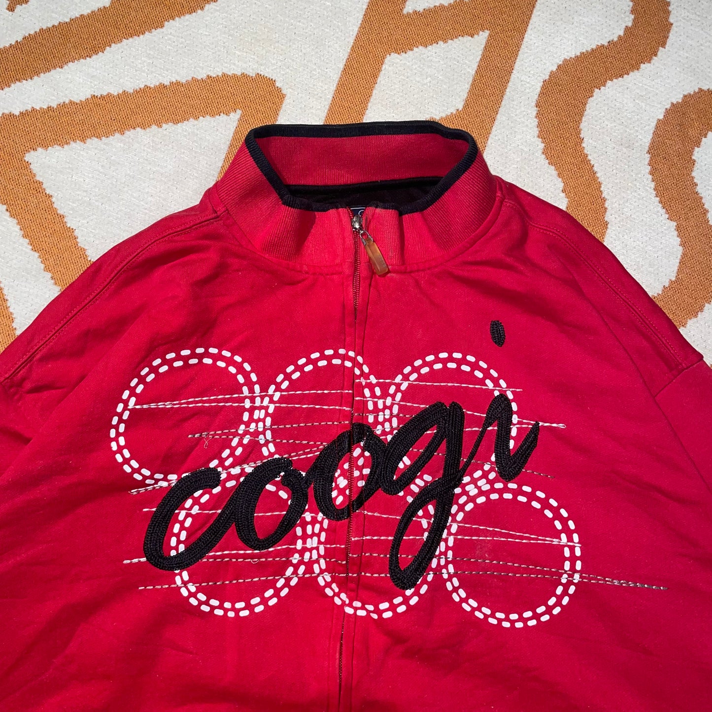 Coogi 90s Baggy Embroidered Jacket 3XL