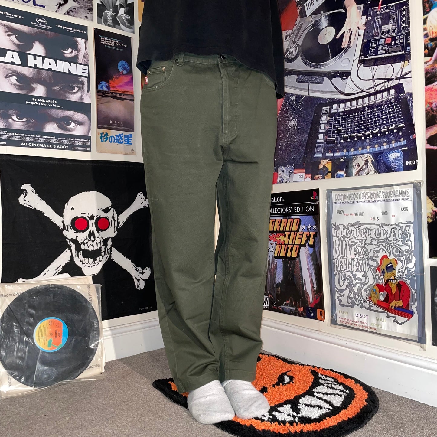 Ecko Unltd. 90s Green Chinos 34x30