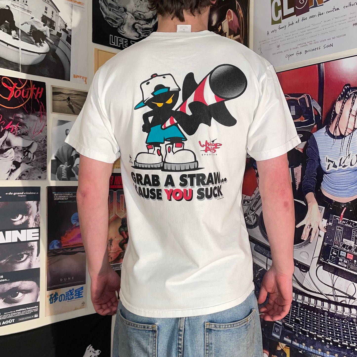 Whoop-Ass 00s Graphic T-Shirt M