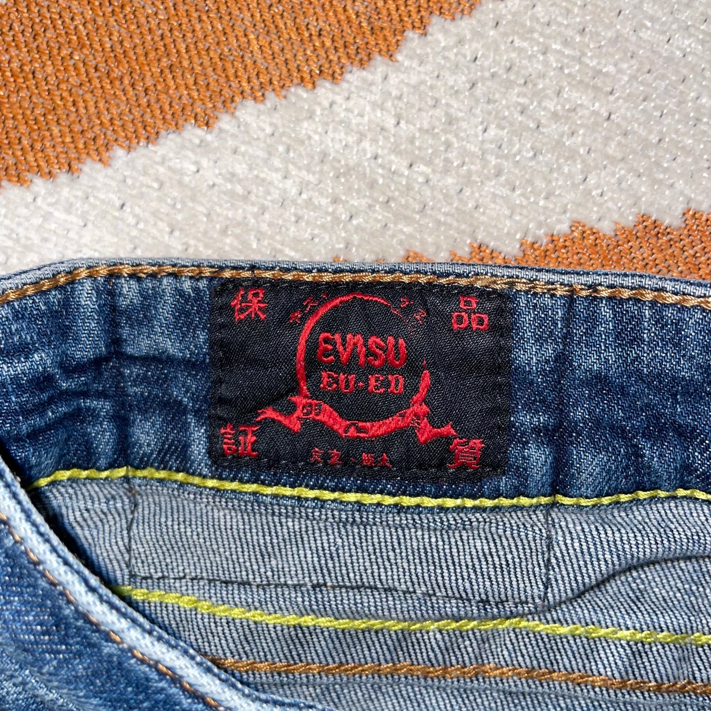 Evisu 00s Printed Jeans 30x31