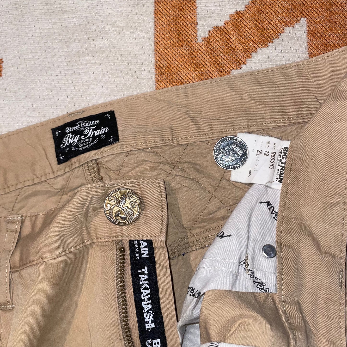 Osaka Big Train 00s Embroidered Shorts 36x14