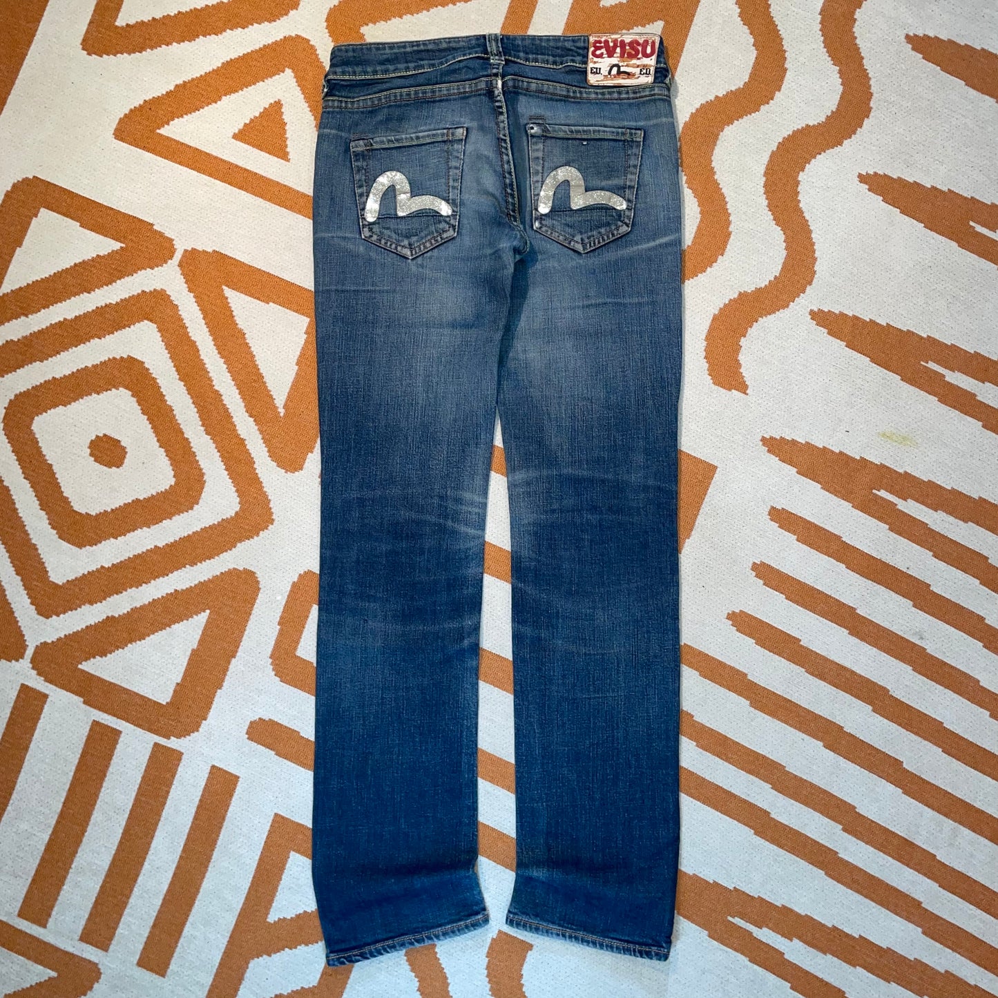 Evisu 00s Printed Jeans 30x31