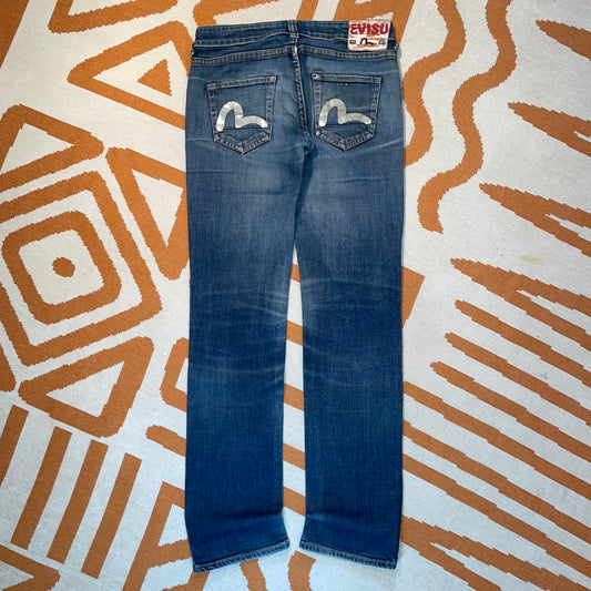 Evisu 00s Printed Jeans 30x31