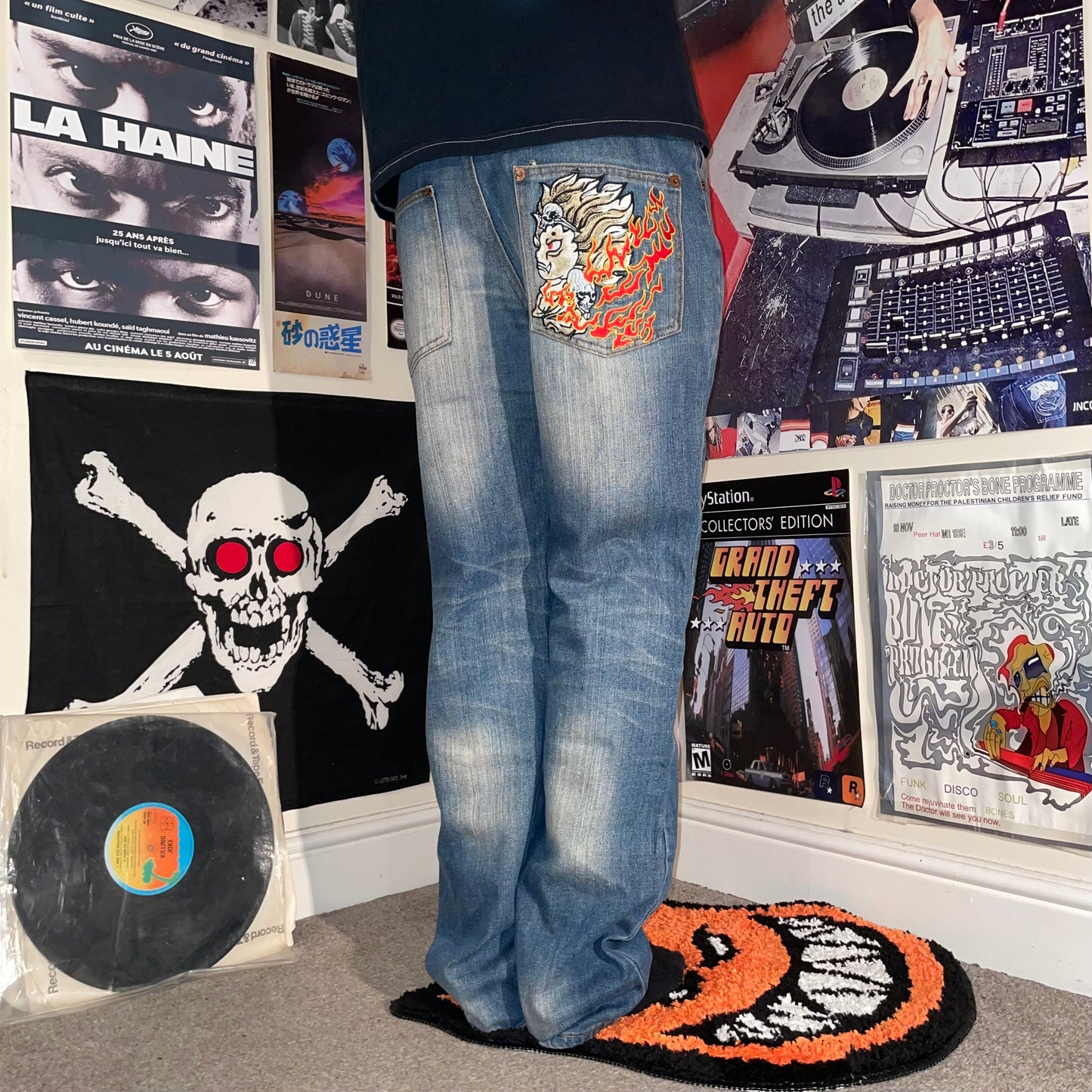 Oni Rrai 00s Japanese Jeans 30x32