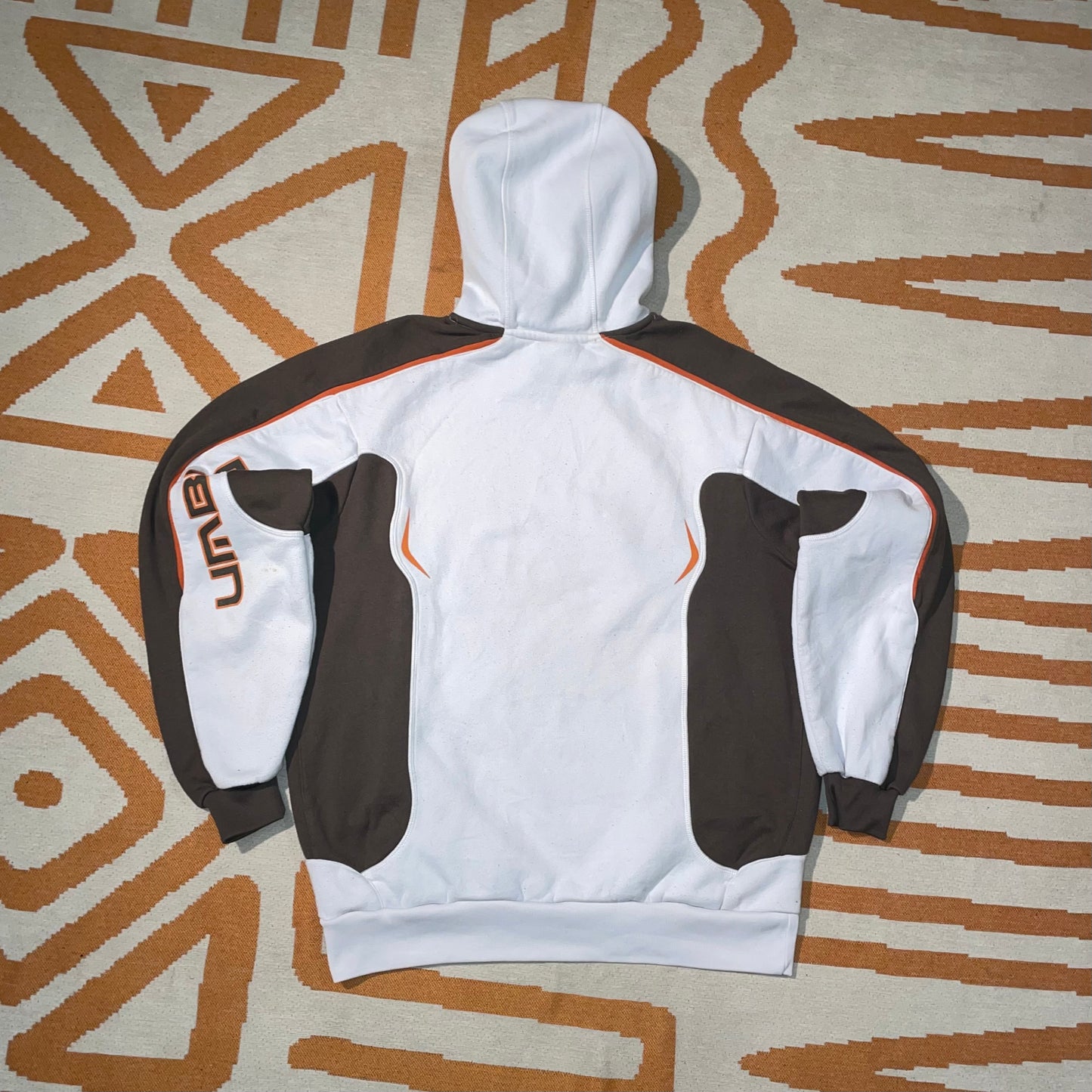 Umbro 00s Panelled Tech Hoodie M