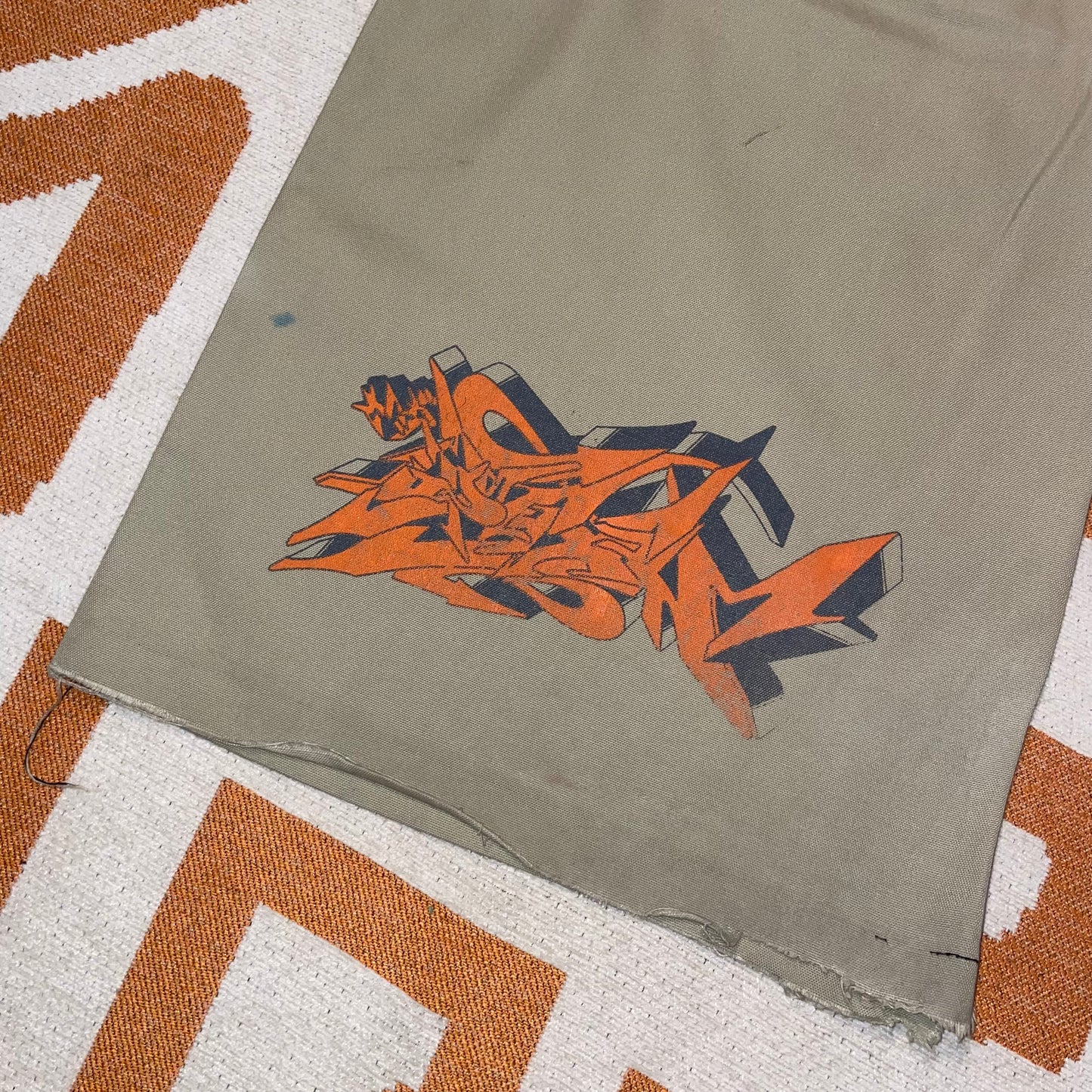 Outfit 00s Graffiti Printed Pants 30x31