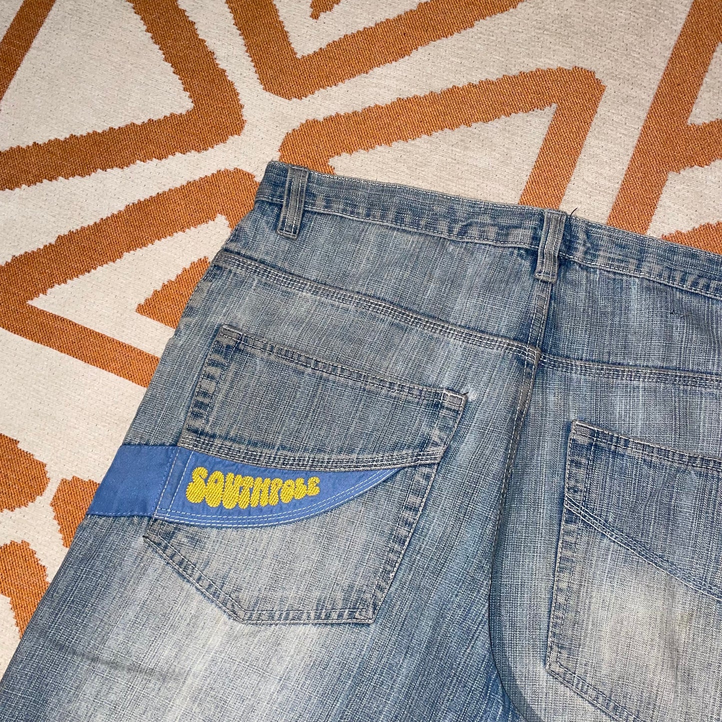 Southpole 00s Embroidered Jorts 36x13