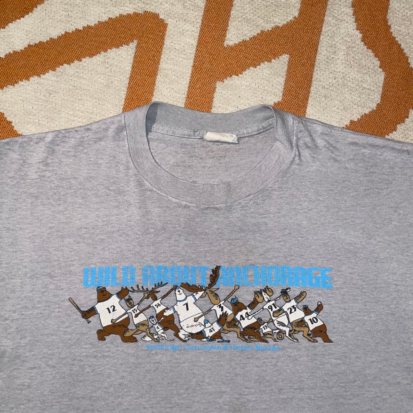 Anchorage 90s Baseball Graphic T-Shirt