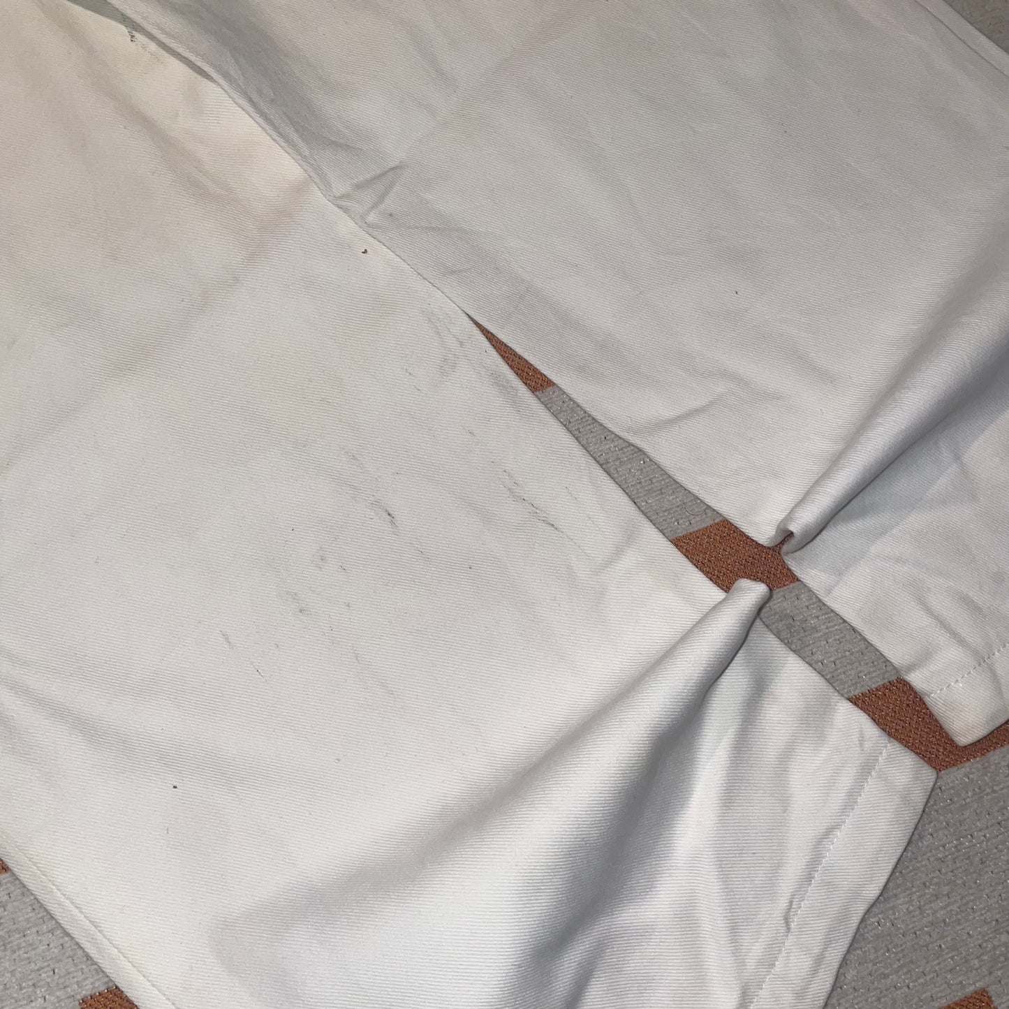 Safety Zone 90s White Jeans 30x32