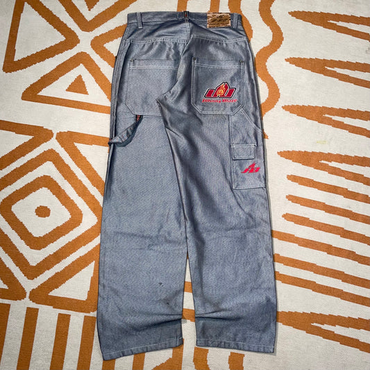 Johnny Blaze 90s Embroidered Baggy Jeans