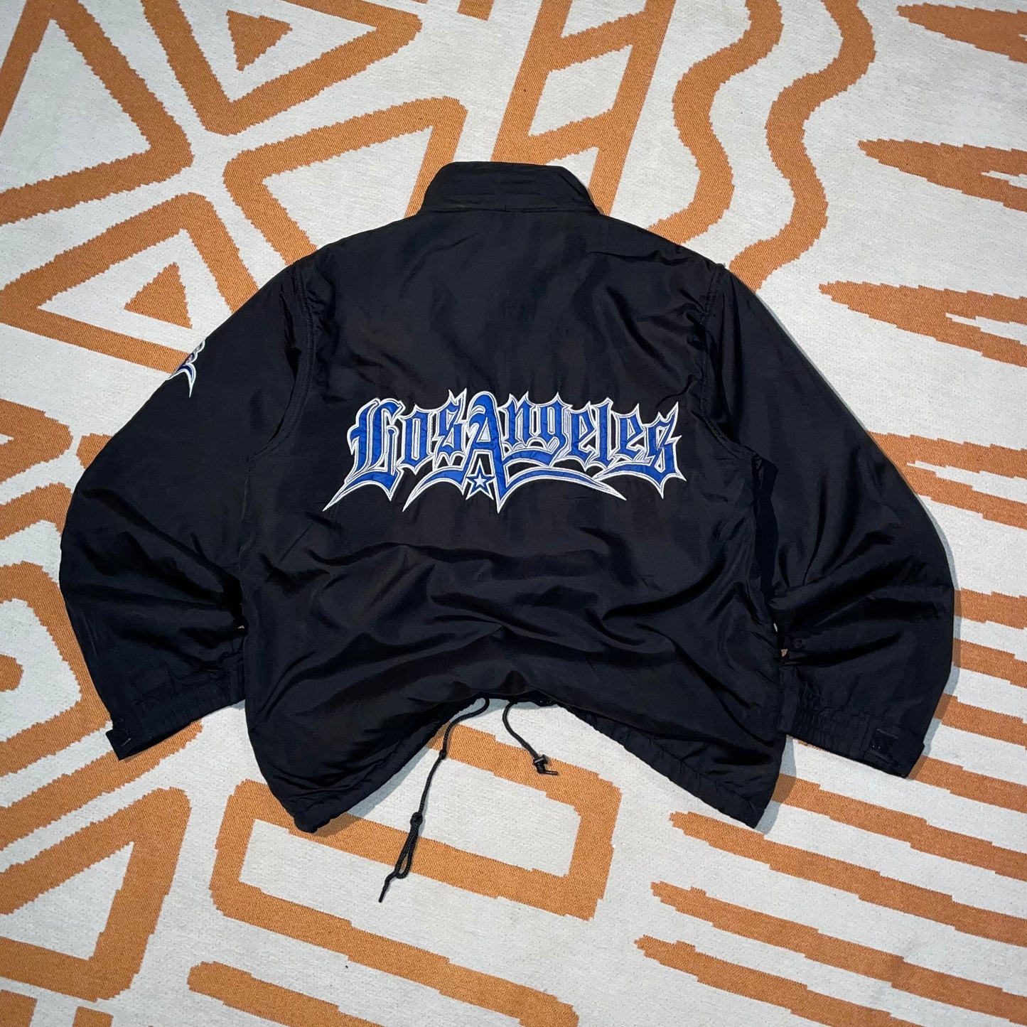 Pro USA 90s LA Embroidered Bomber Jacket
