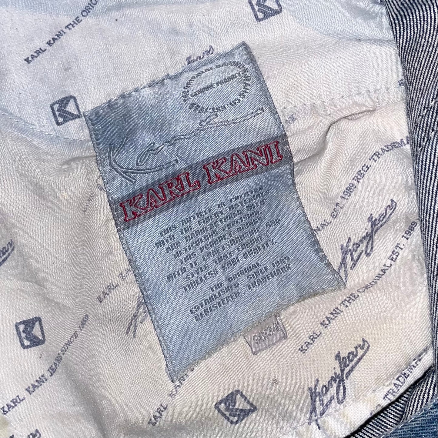 Karl Kani 90s Embroidered Jorts 36x12