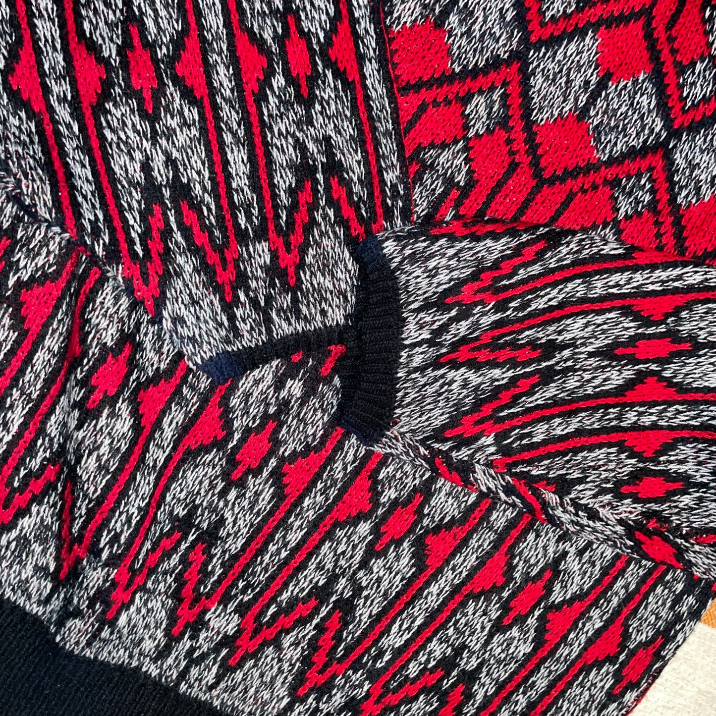 Gabrielle 90s Patterned Knit Jumper