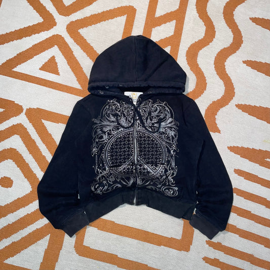 Judy Blue 00s Printed Hoodie XS