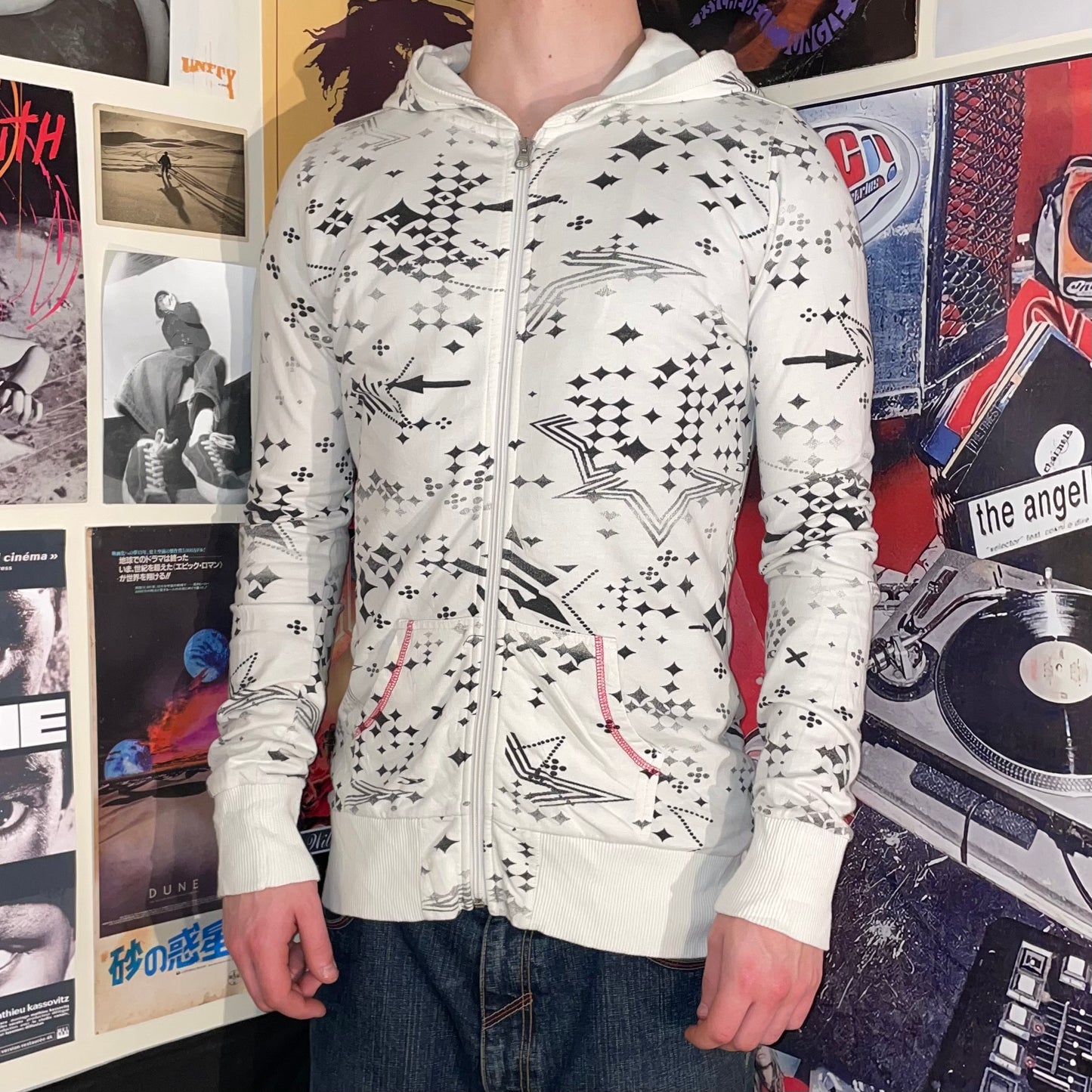 O’Neill 00s Printed Cyber Hoodie M