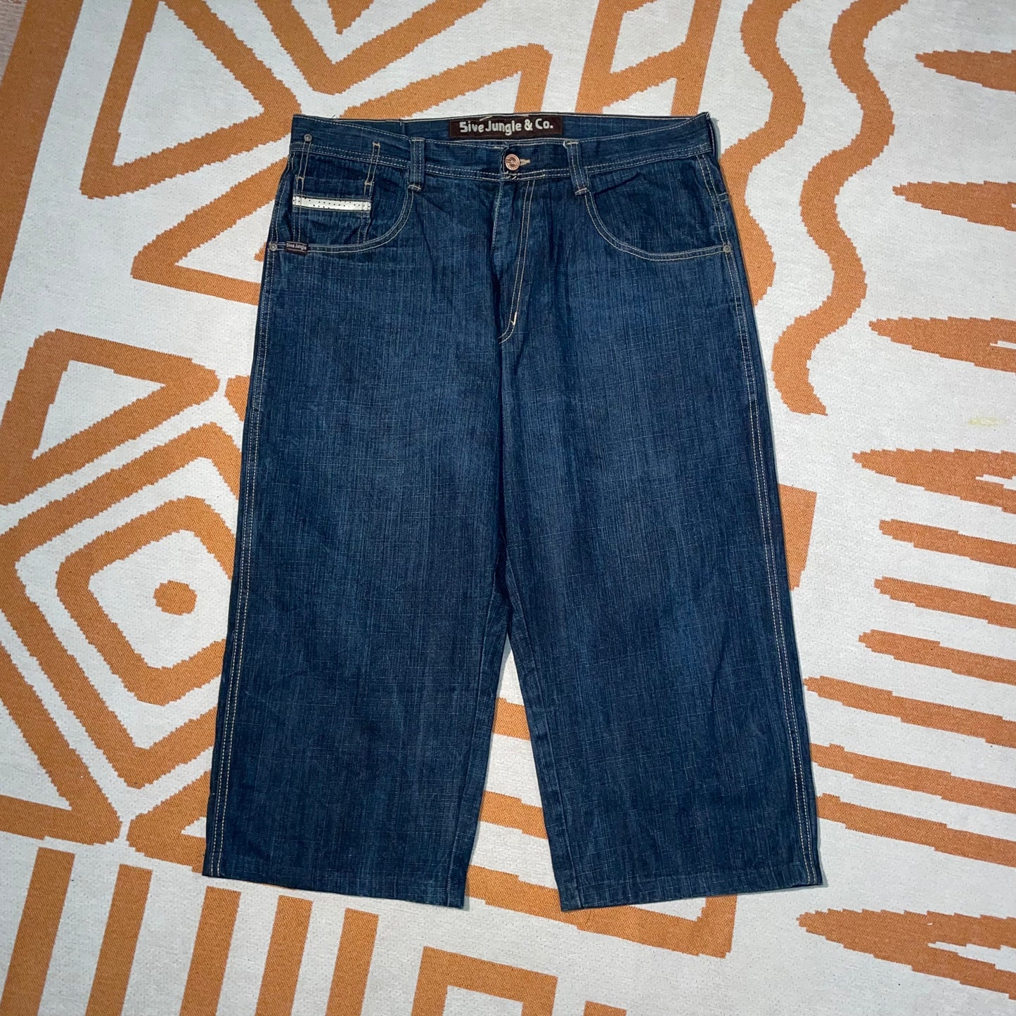 5ive Jungle Co. 00s Capri Jorts 38x22