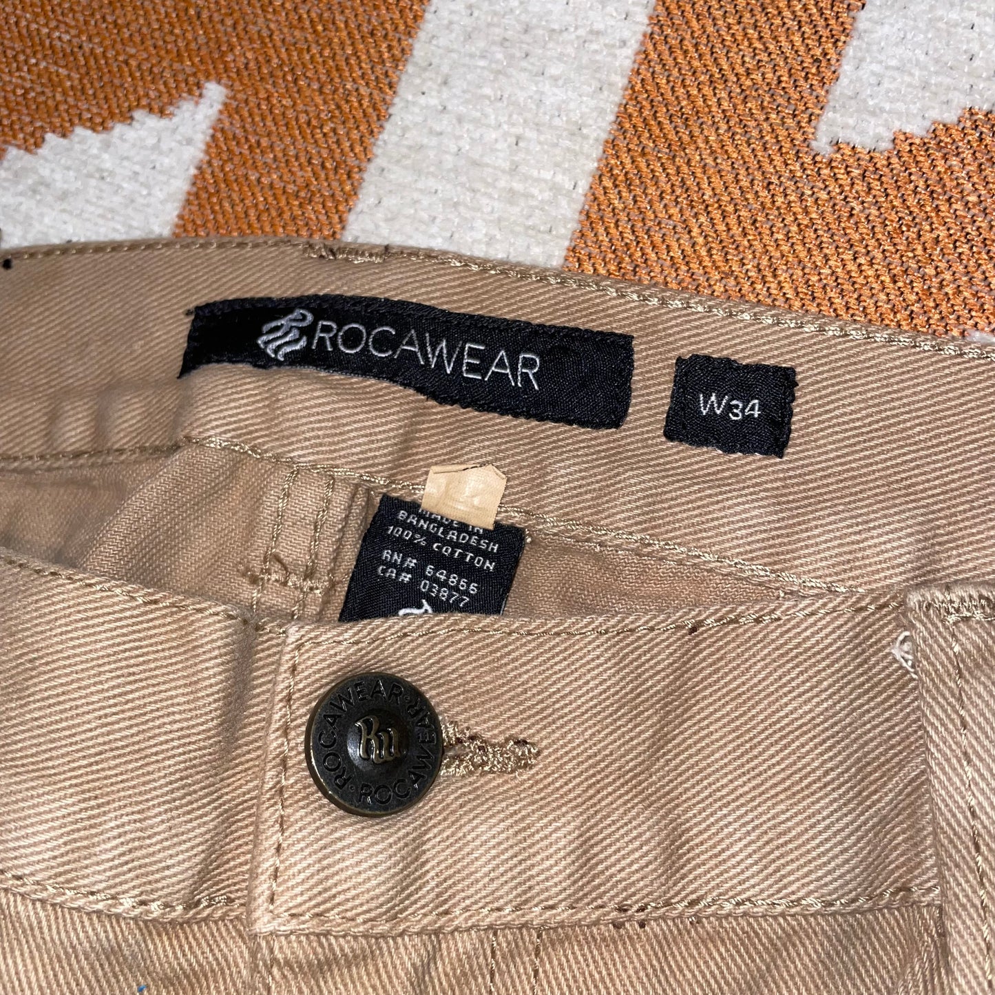Rocawear 00s Tan Jeans