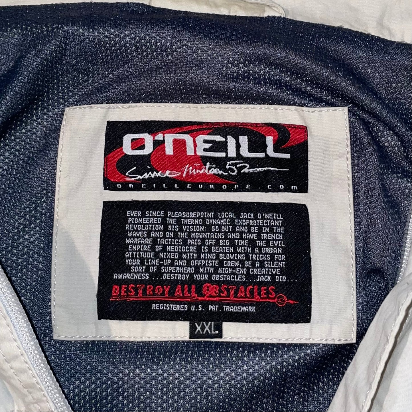 O'Neill Surf 00s Embroidered Windbreaker XXL