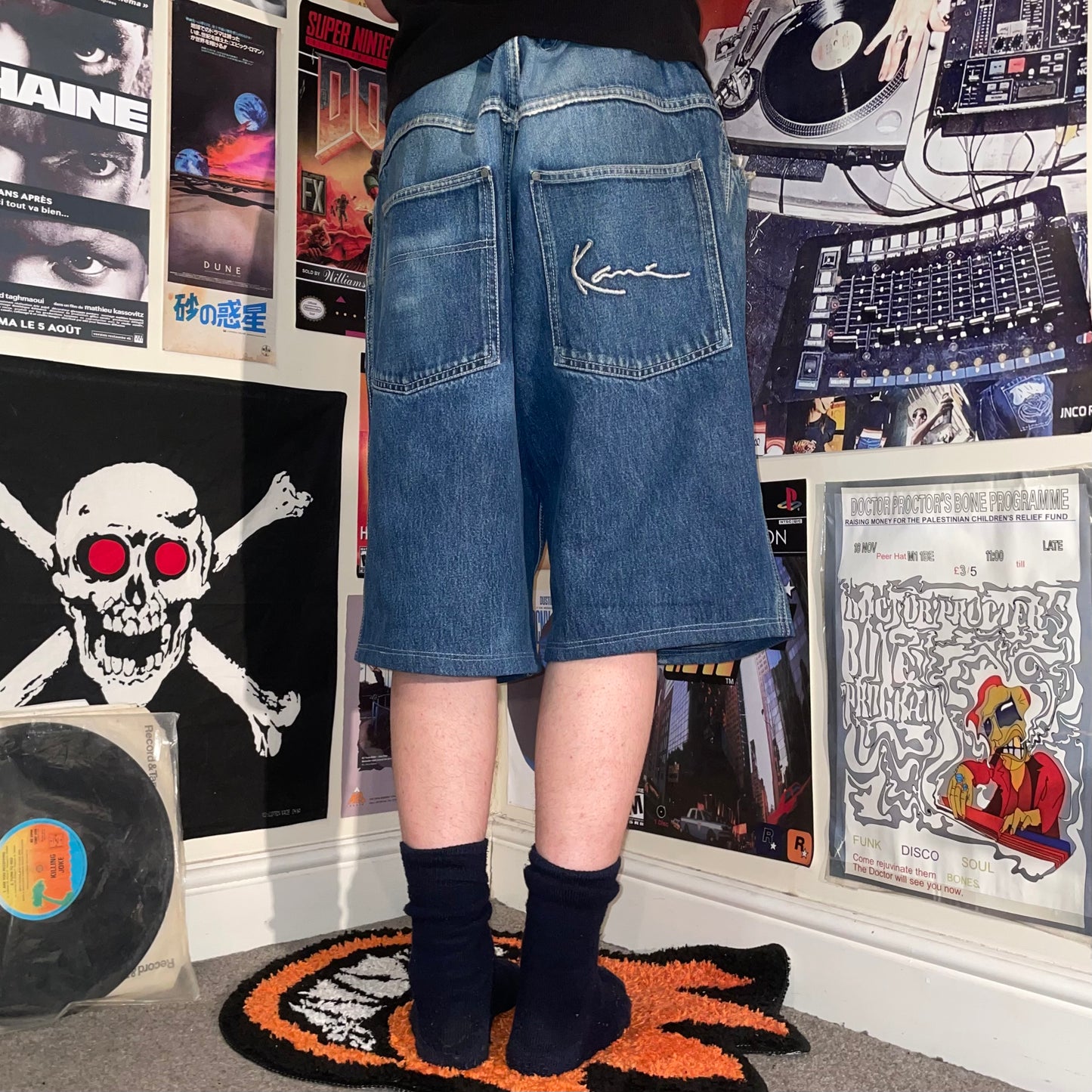 Karl Kani 90s Embroidered Jorts 36x12