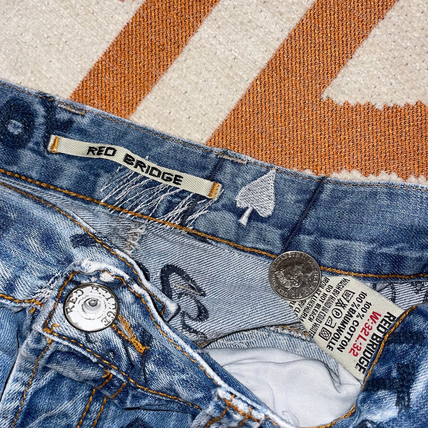 Red Bridge 00s Patterned Jeans 34x27