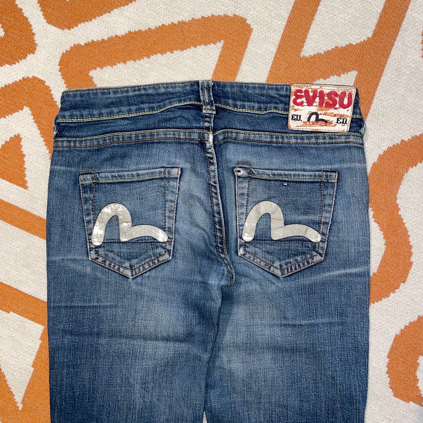 Evisu 00s Printed Jeans 30x31