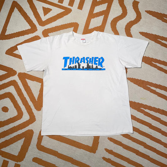 Thrasher x Supreme Printed Skater Tee L