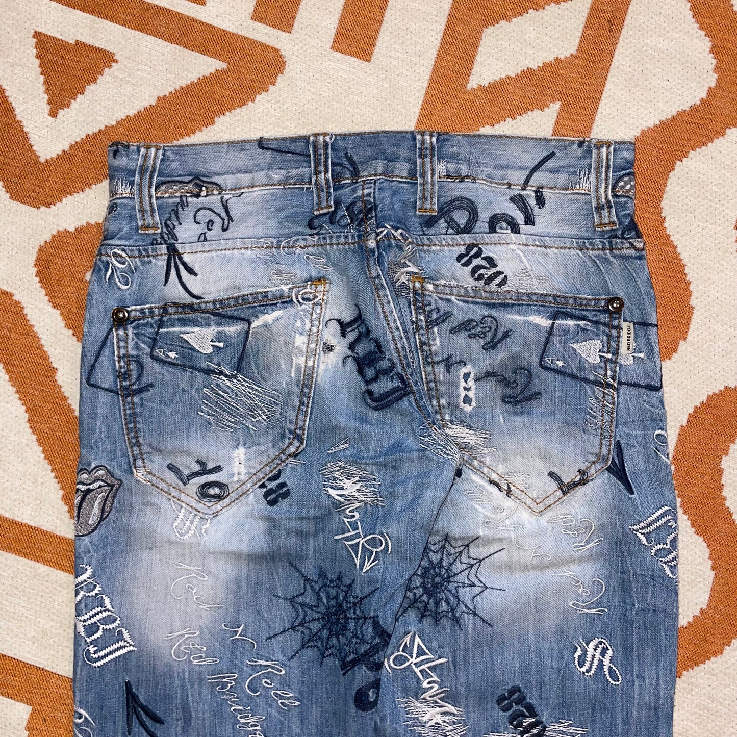 Red Bridge 00s Patterned Jeans 34x27