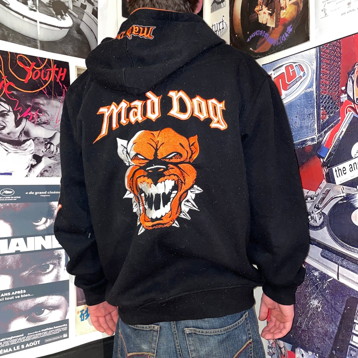 Mad Dog 90s Skater Hoodie XL