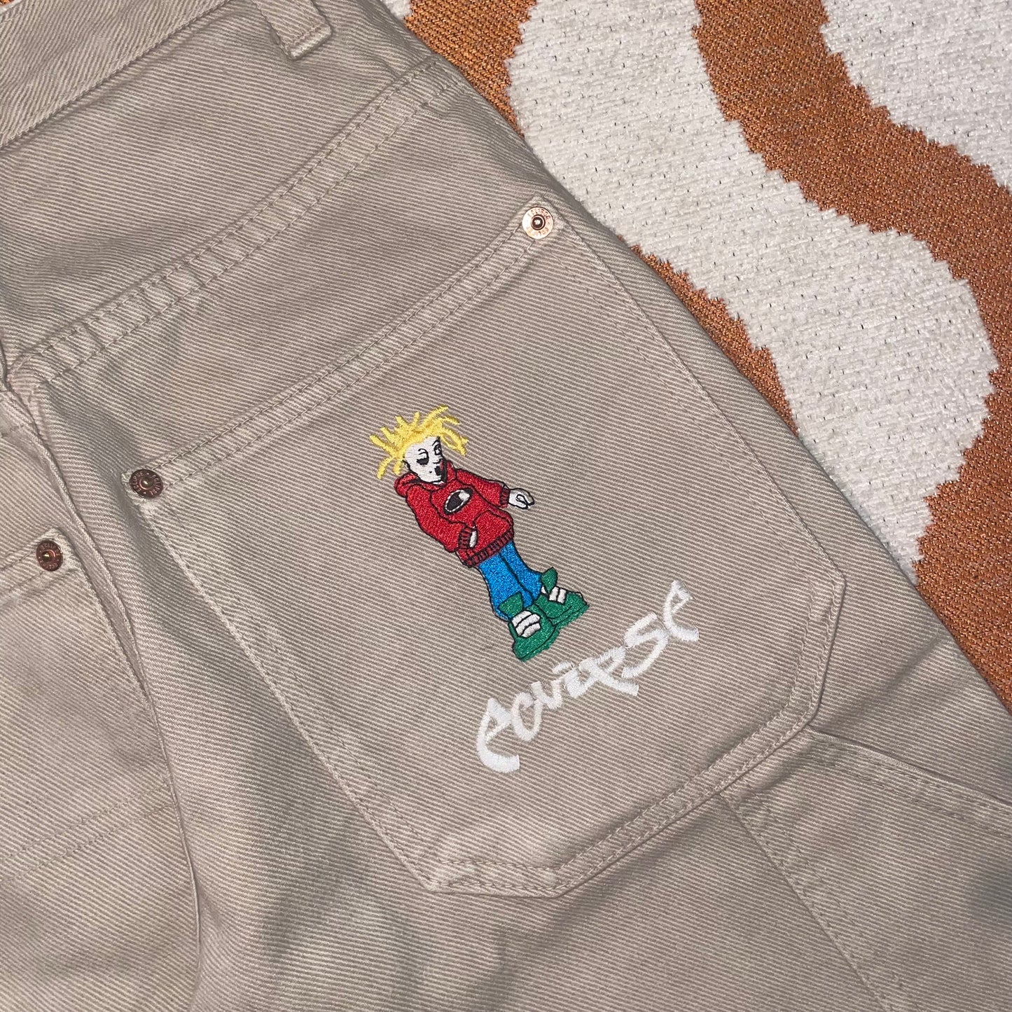 Eclipse 00s Baggy Skater Jeans 25x30