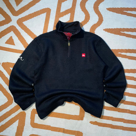Quiksilver Surf 00s Quarter Zip L