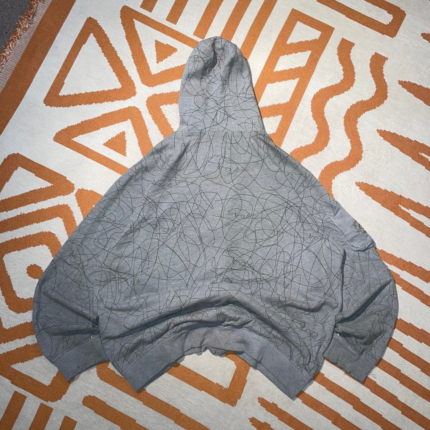 Ecko Unltd x Eshan Bison 00s Zip Hoodie XXL