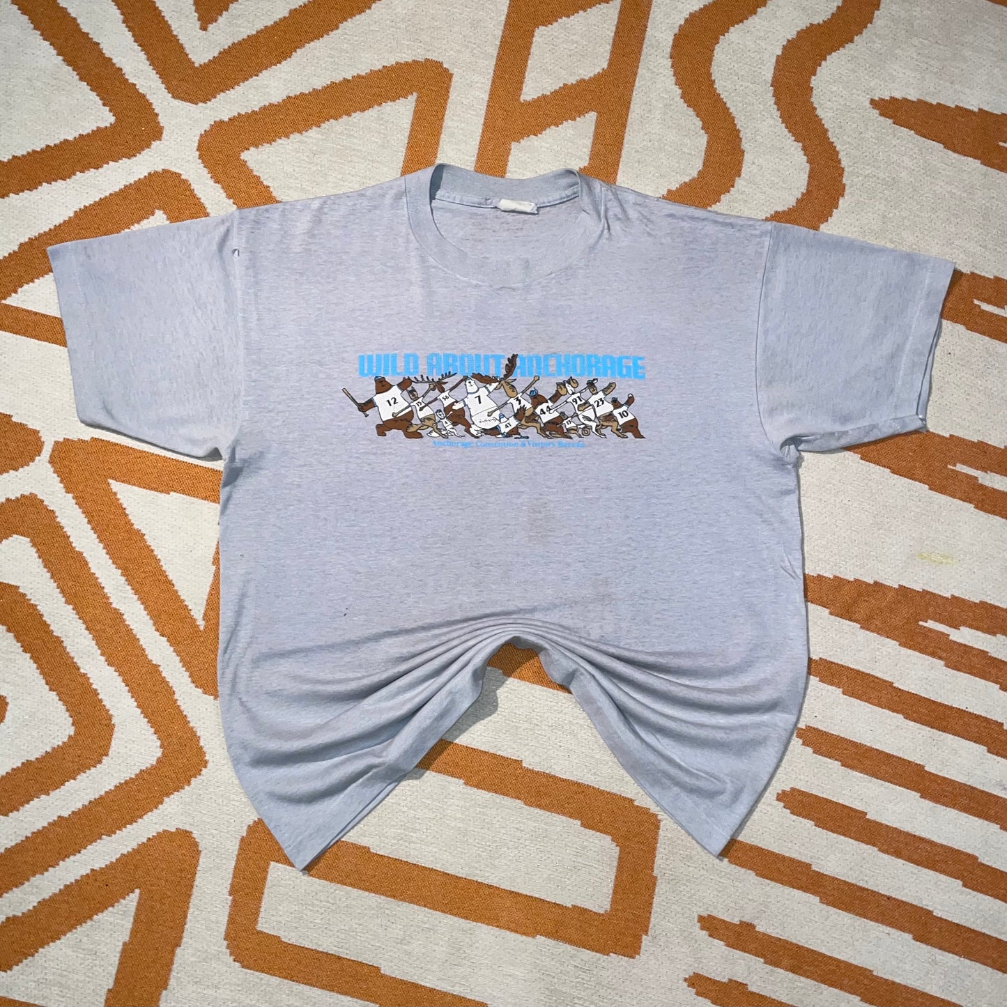 Anchorage 90s Baseball Graphic T-Shirt