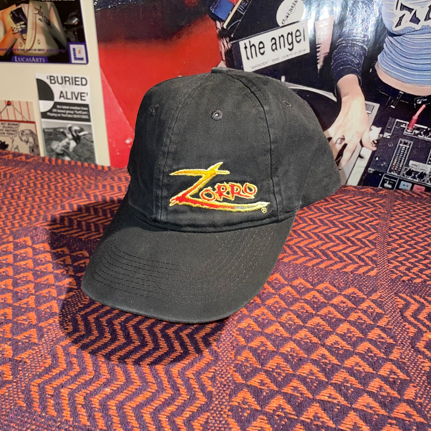 Zorro 00s Embroidered Production Cap