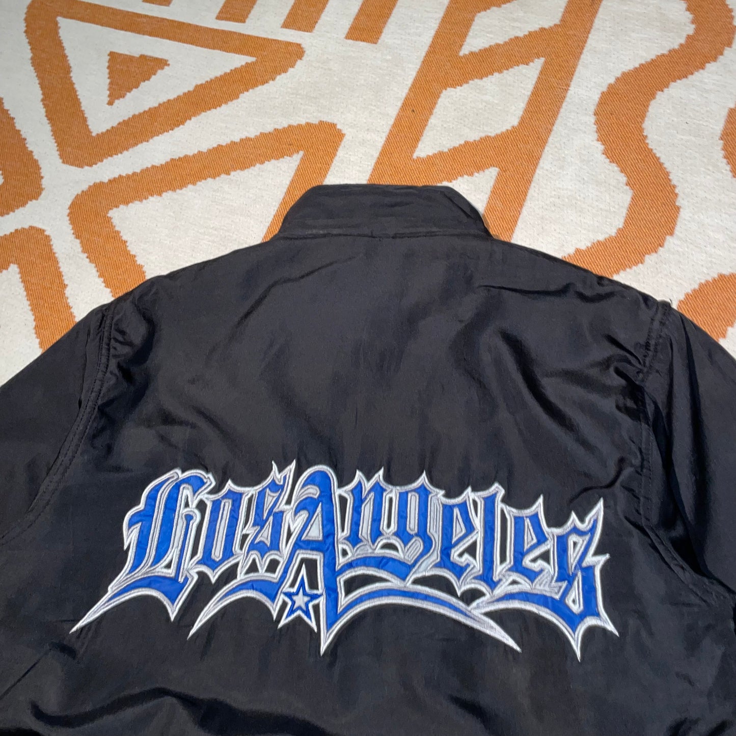 Pro USA 90s LA Embroidered Bomber Jacket