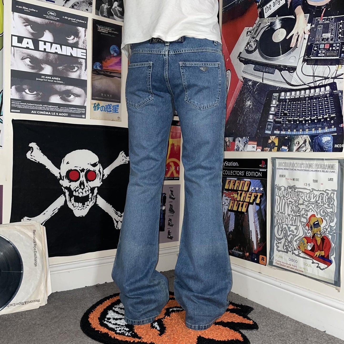 Marithé + François Girbaud 00s Flared Jeans 30x34