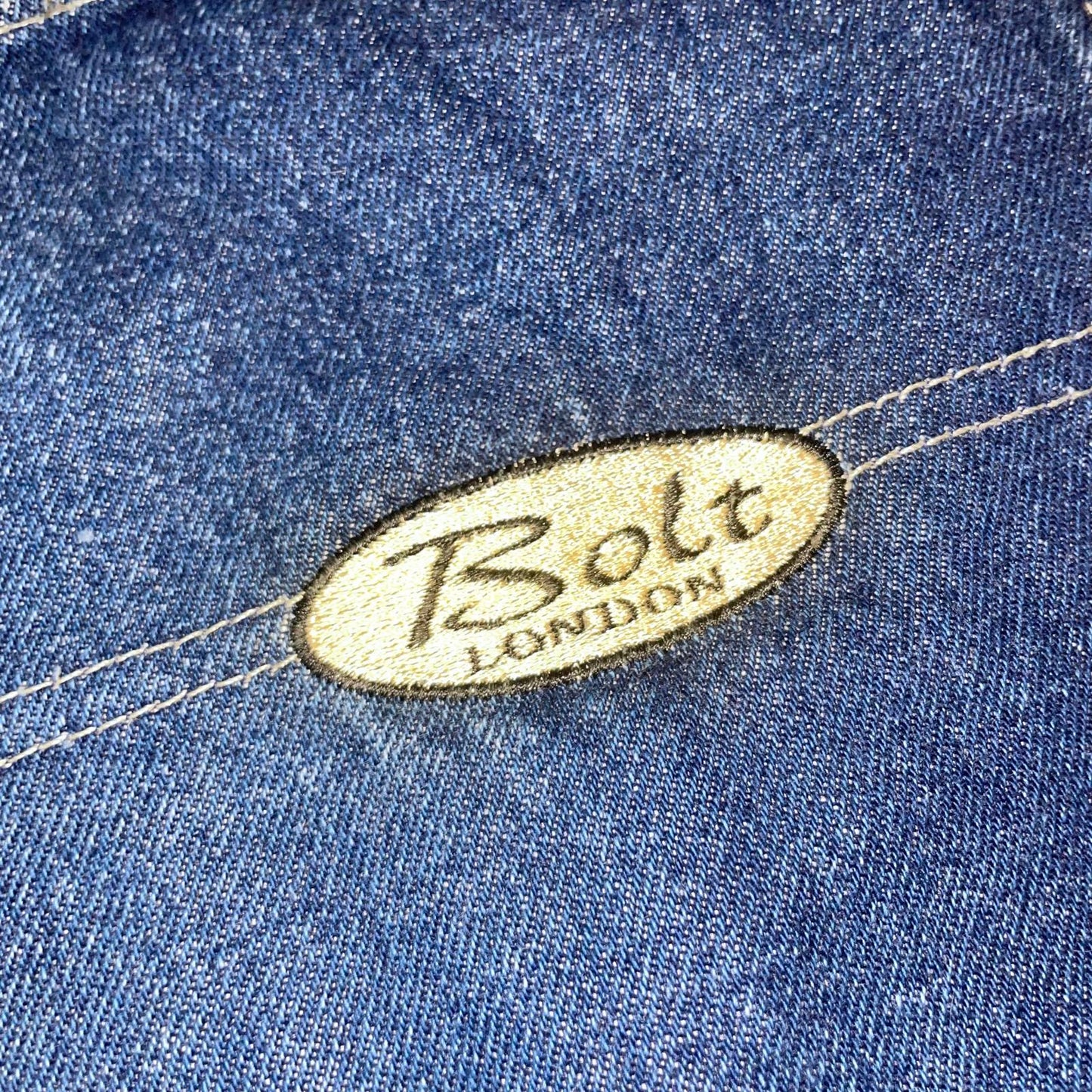 Bleu Bolt 00s Baggy Embroidered Jorts 36x12