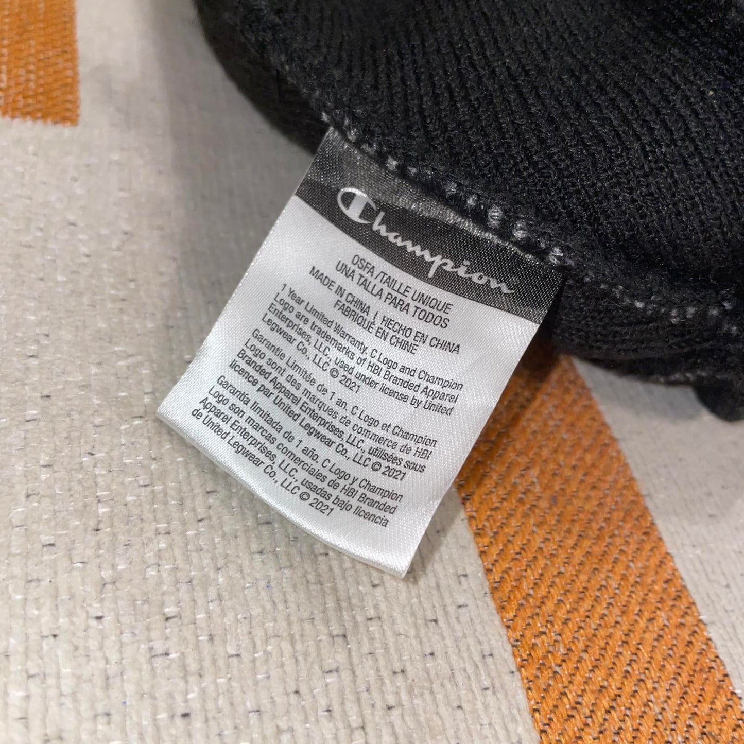 Champion 00s Camo Embroidered Beanie