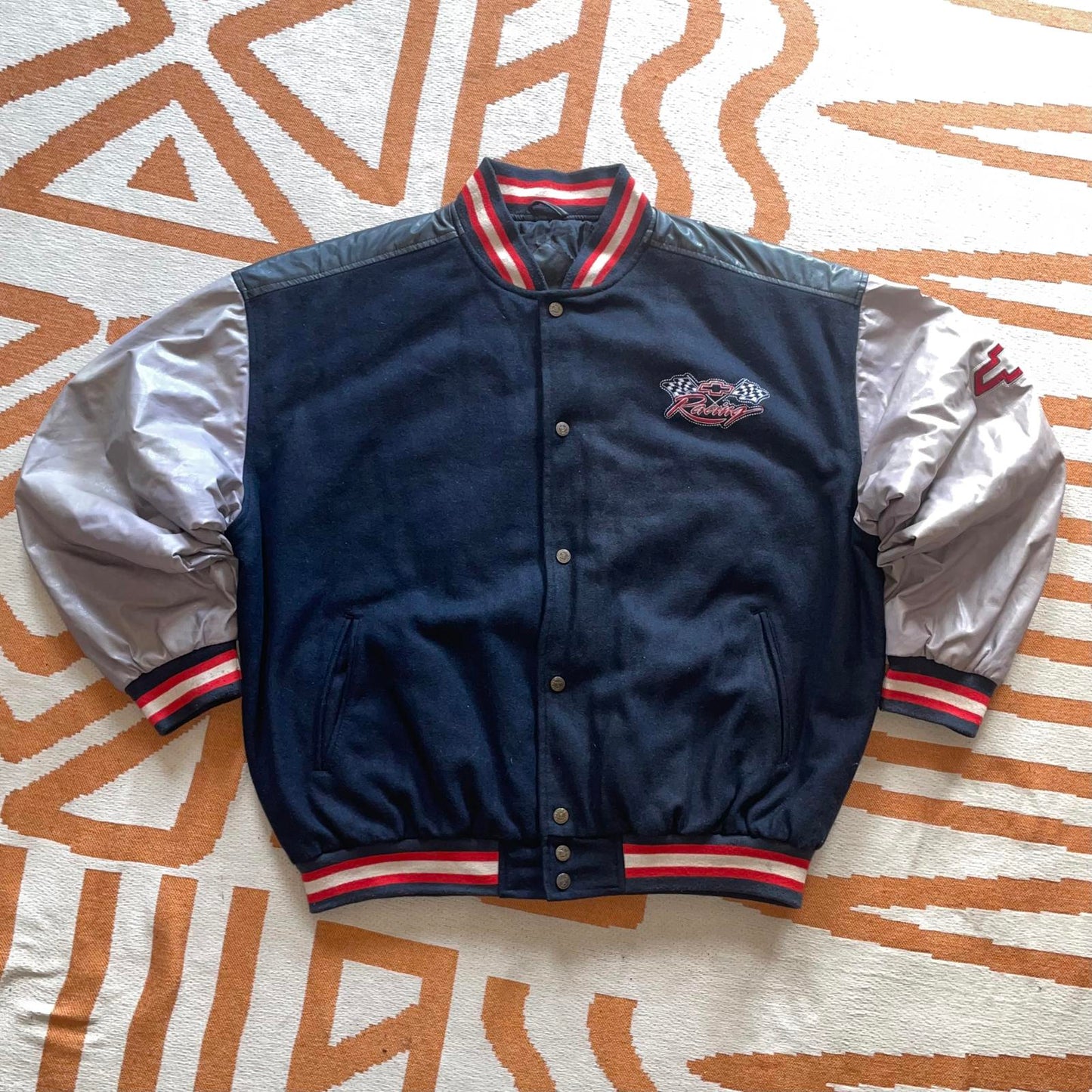 Steve & Barry’s 00s Chevrolet Bomber Jacket XL